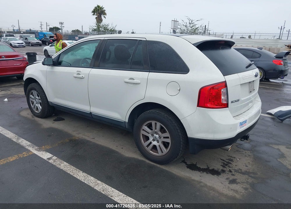 2013 FORD EDGE SEL VIN: 2FMDK3JC5DBE34355