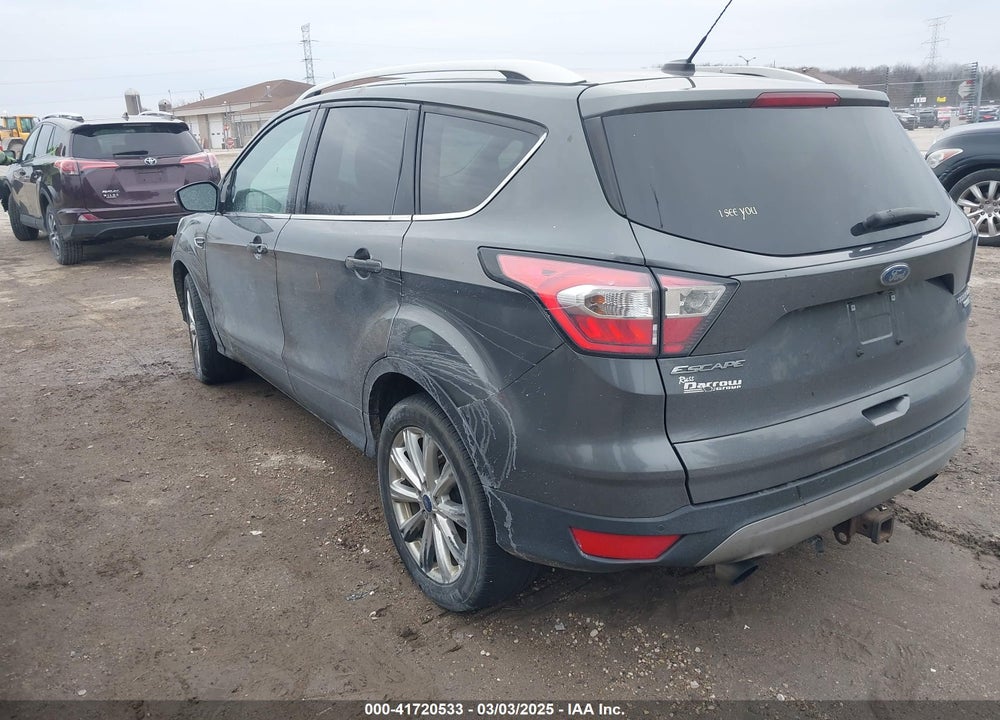 2017 FORD ESCAPE TITANIUM VIN: 1FMCU9J94HUD49939