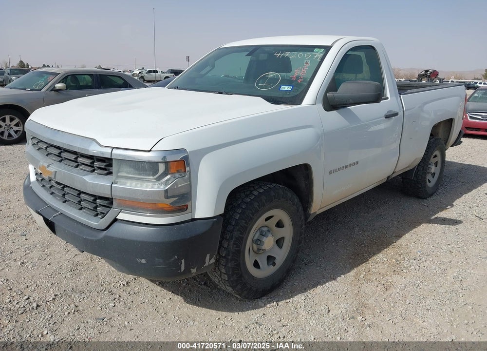 2017 CHEVROLET SILVERADO 1500 WT VIN: 1GCNCNEH2HZ382192
