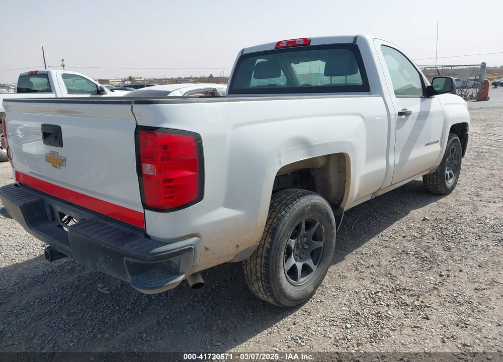 2017 CHEVROLET SILVERADO 1500 WT VIN: 1GCNCNEH2HZ382192