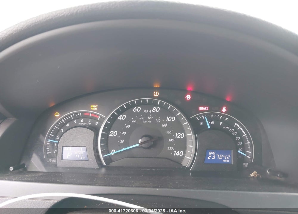 2012 TOYOTA CAMRY LE VIN: 4T1BF1FK1CU099541