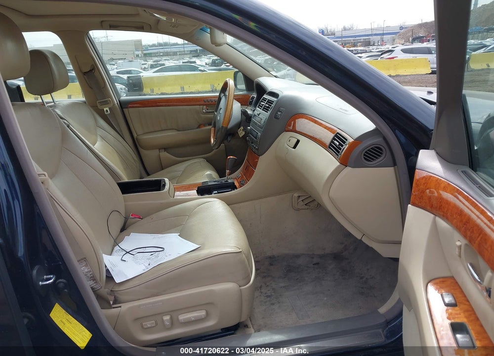 2006 LEXUS LS 430 VIN: JTHBN36F565048160