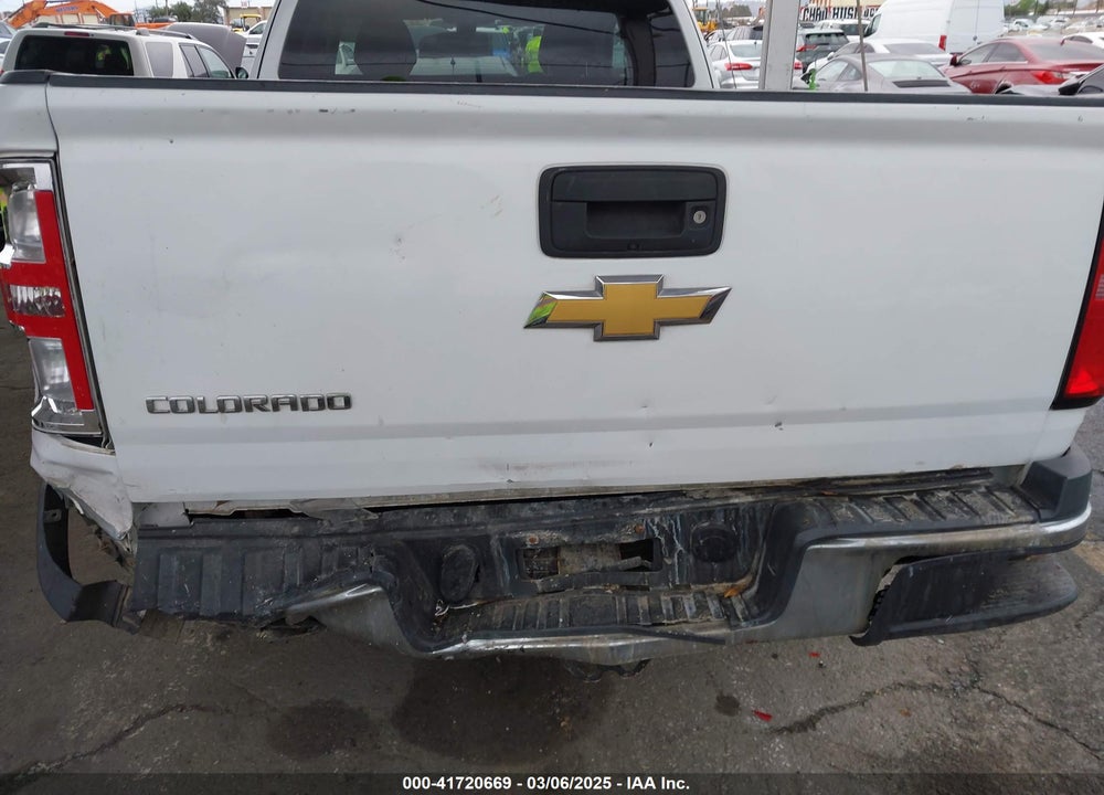 2016 CHEVROLET COLORADO VIN: 1GCHSBEA4G1381818