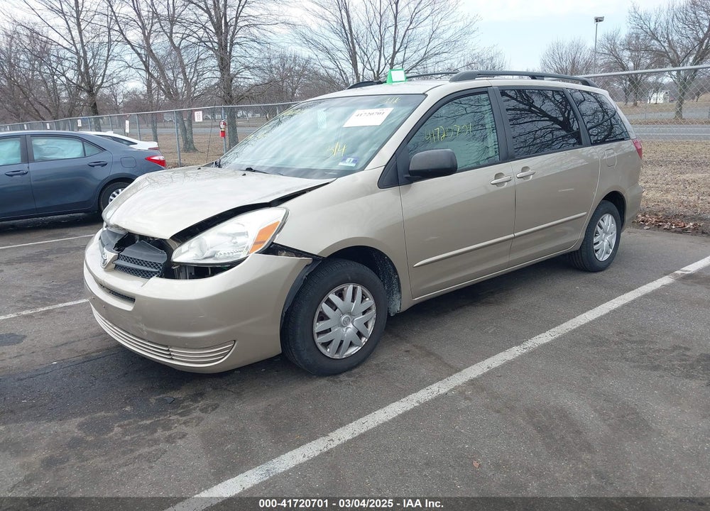2004 TOYOTA SIENNA LE VIN: 5TDZA23C74S133430