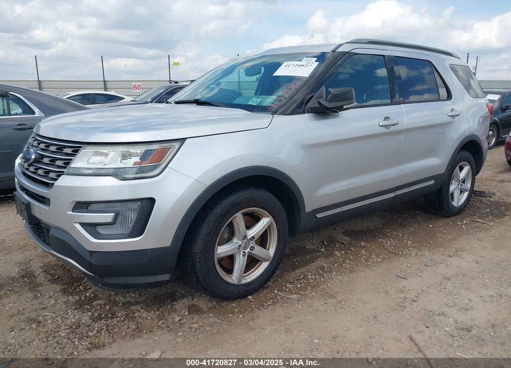 2016 FORD EXPLORER XLT VIN: 1FM5K8D88GGC53353