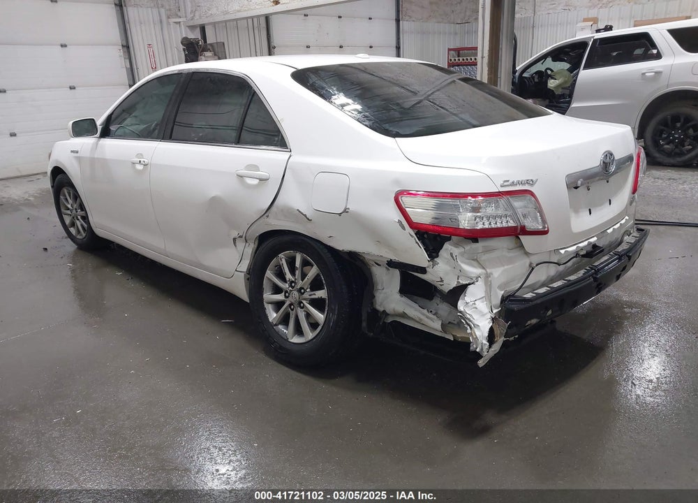 2011 TOYOTA CAMRY HYBRID VIN: 4T1BB3EK2BU136944