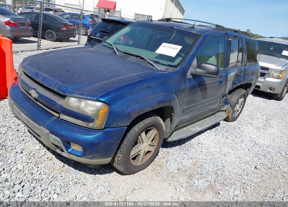 2005 CHEVROLET TRAILBLAZER VIN: 1GNDT13S352293357