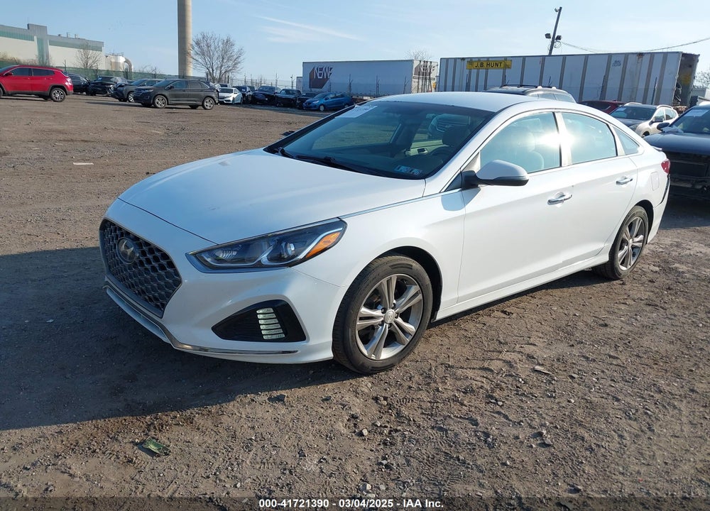 2019 HYUNDAI SONATA SEL VIN: 5NPE34AFXKH748624