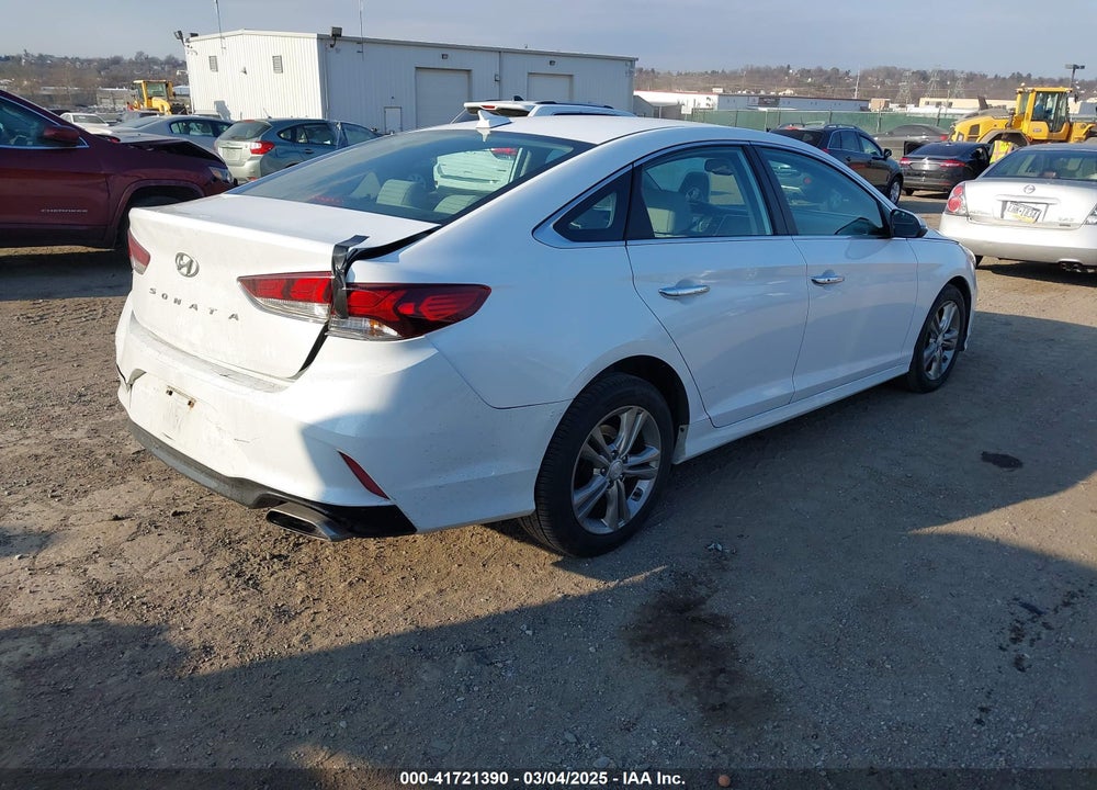 2019 HYUNDAI SONATA SEL VIN: 5NPE34AFXKH748624
