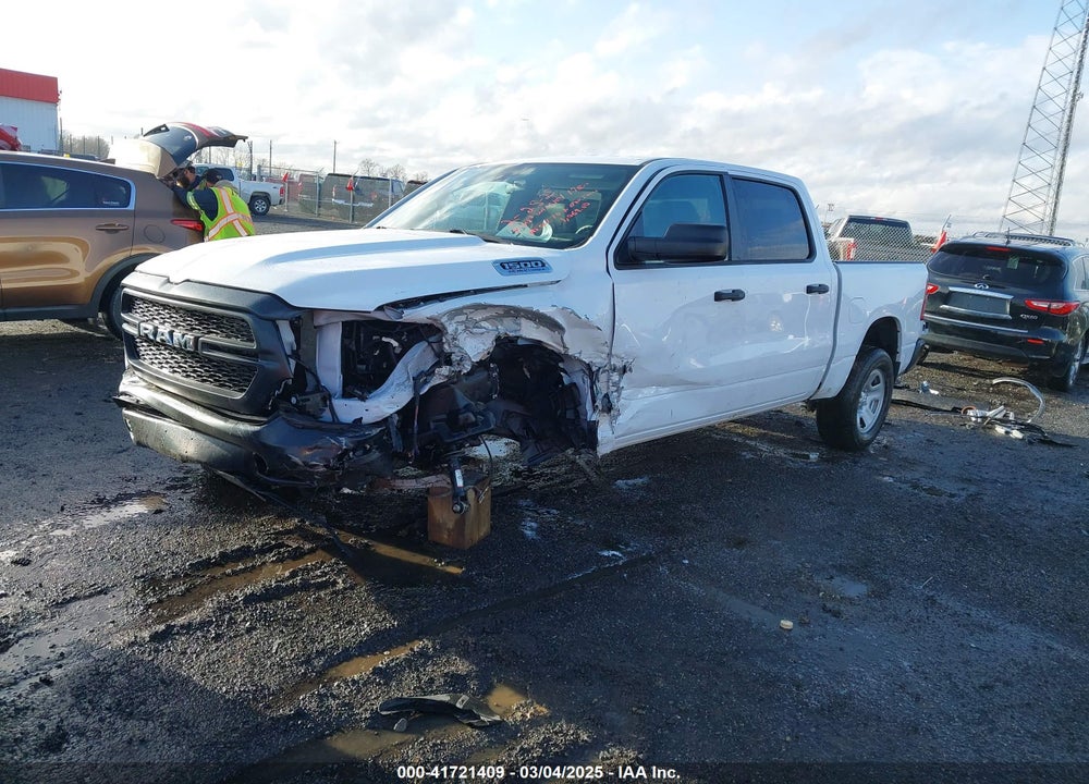 2024 RAM 1500 TRADESMAN 4X4 5'7 BOX VIN: 1C6SRFGT1RN148988