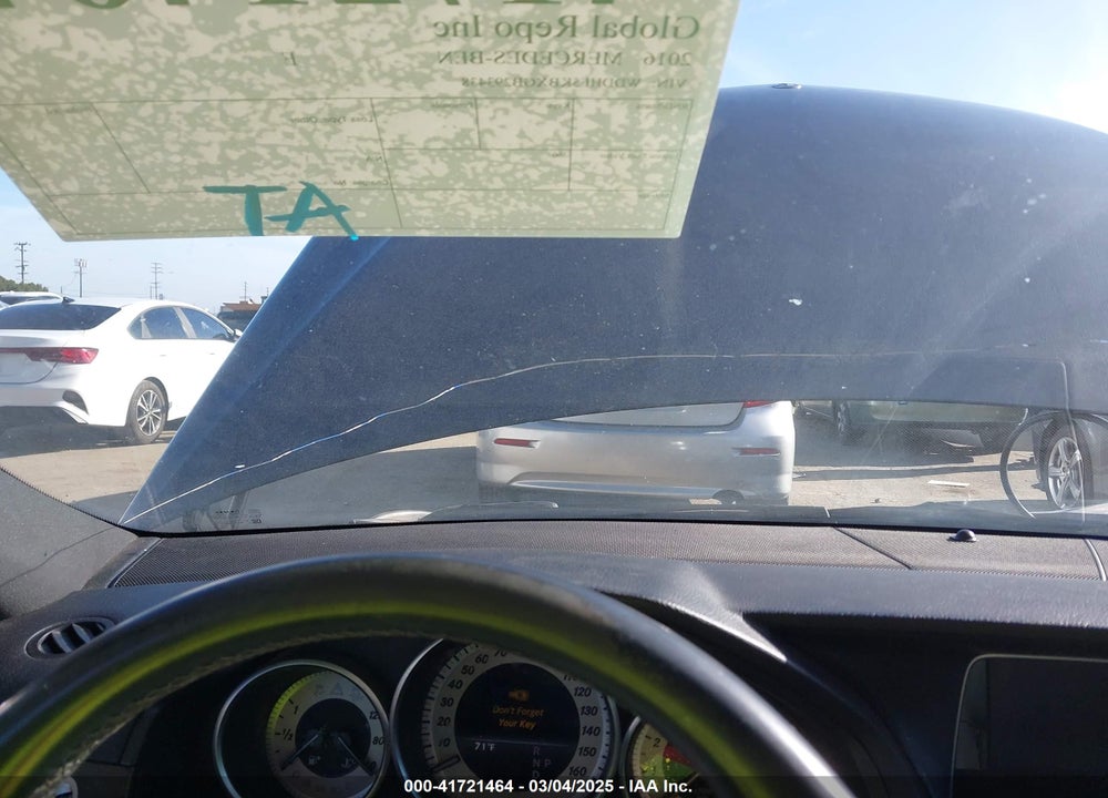 2016 MERCEDES-BENZ E VIN: WDDHF5KBXGB293438