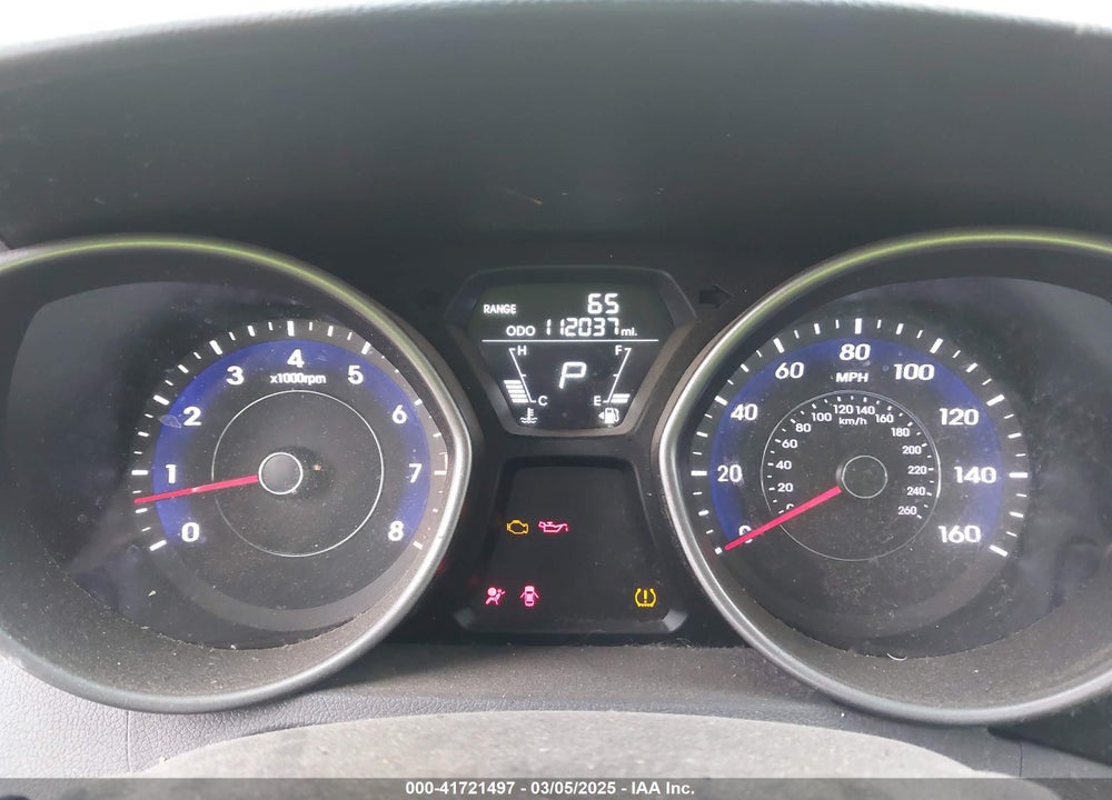 2013 HYUNDAI ELANTRA VIN: 5NPDH4AE4DH258638