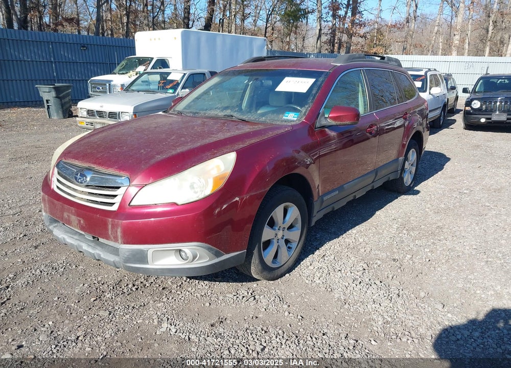 2011 SUBARU OUTBACK 2.5I PREMIUM VIN: 4S4BRBCC8B1327707