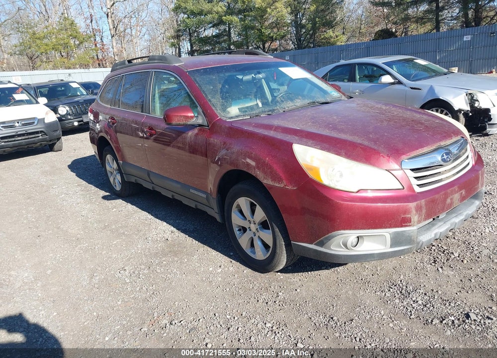 2011 SUBARU OUTBACK 2.5I PREMIUM VIN: 4S4BRBCC8B1327707