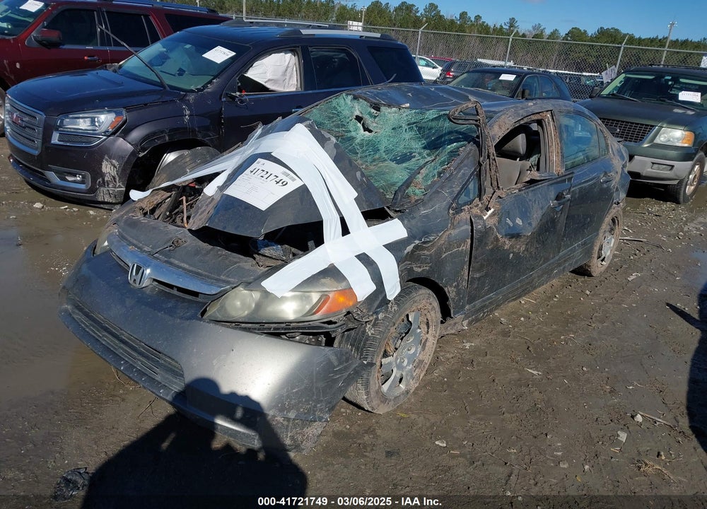 2008 HONDA CIVIC VIN: 2HGFA16518H505716
