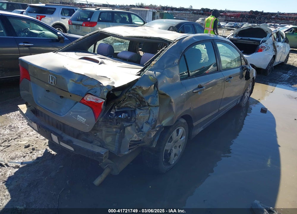 2008 HONDA CIVIC VIN: 2HGFA16518H505716