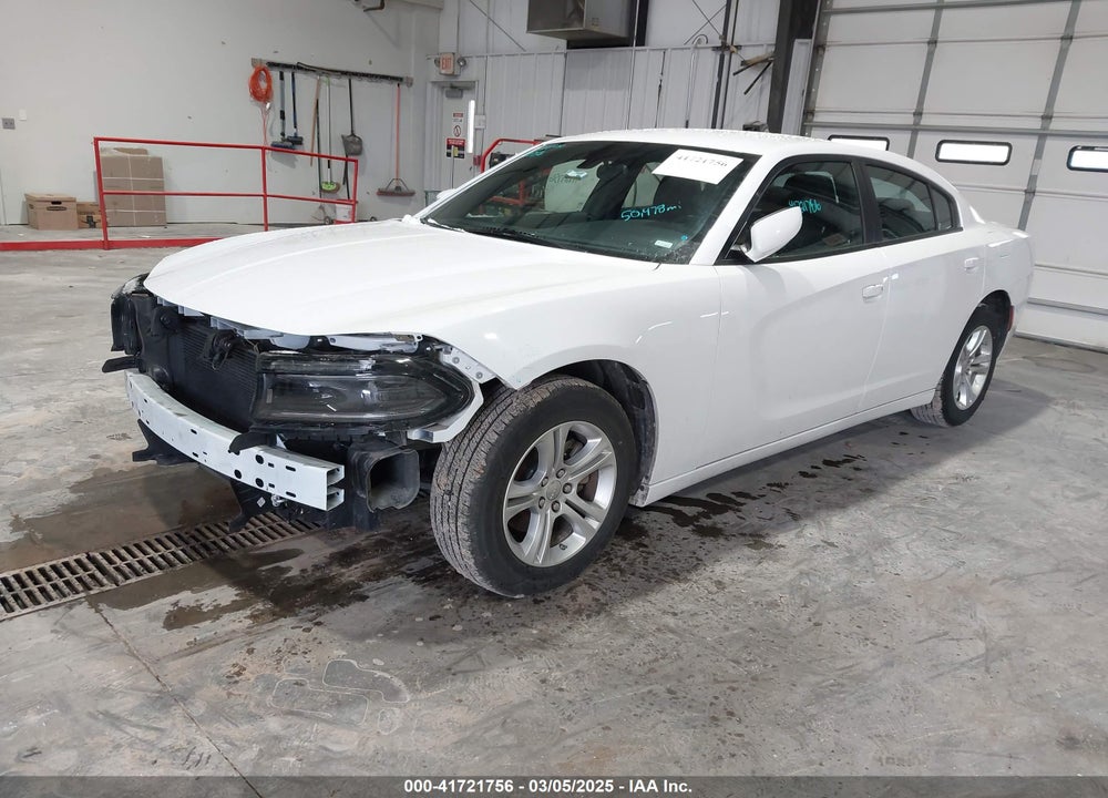 2022 DODGE CHARGER SXT RWD VIN: 2C3CDXBG2NH248195