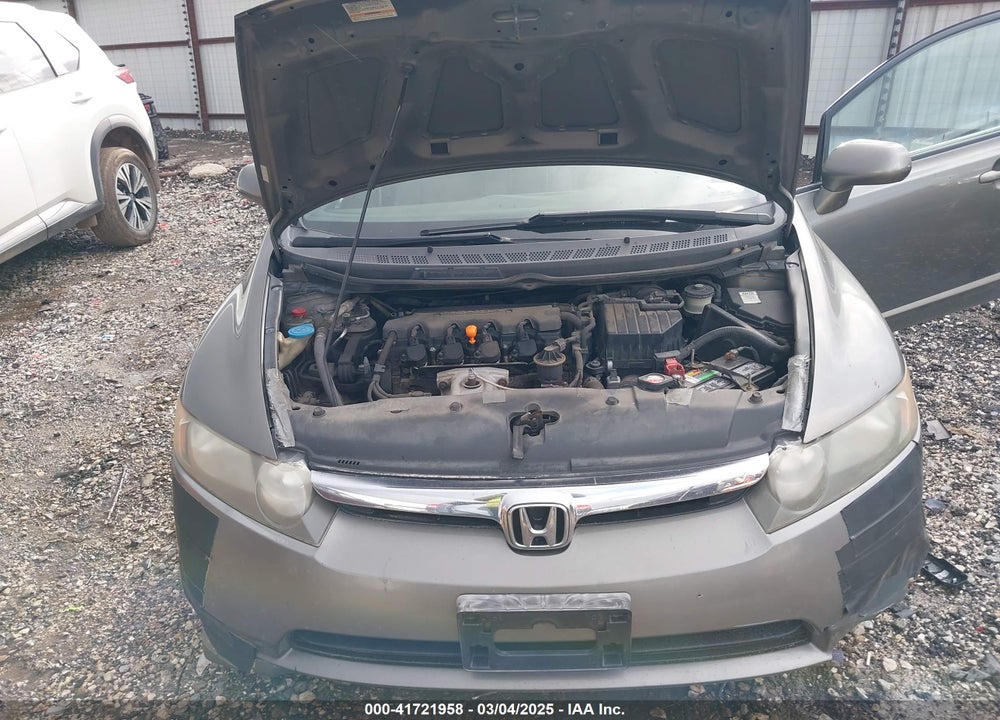 2007 HONDA CIVIC VIN: 1HGFA16507L107897
