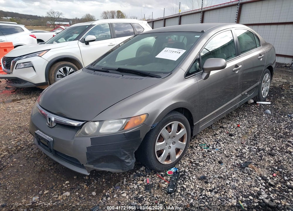 2007 HONDA CIVIC VIN: 1HGFA16507L107897