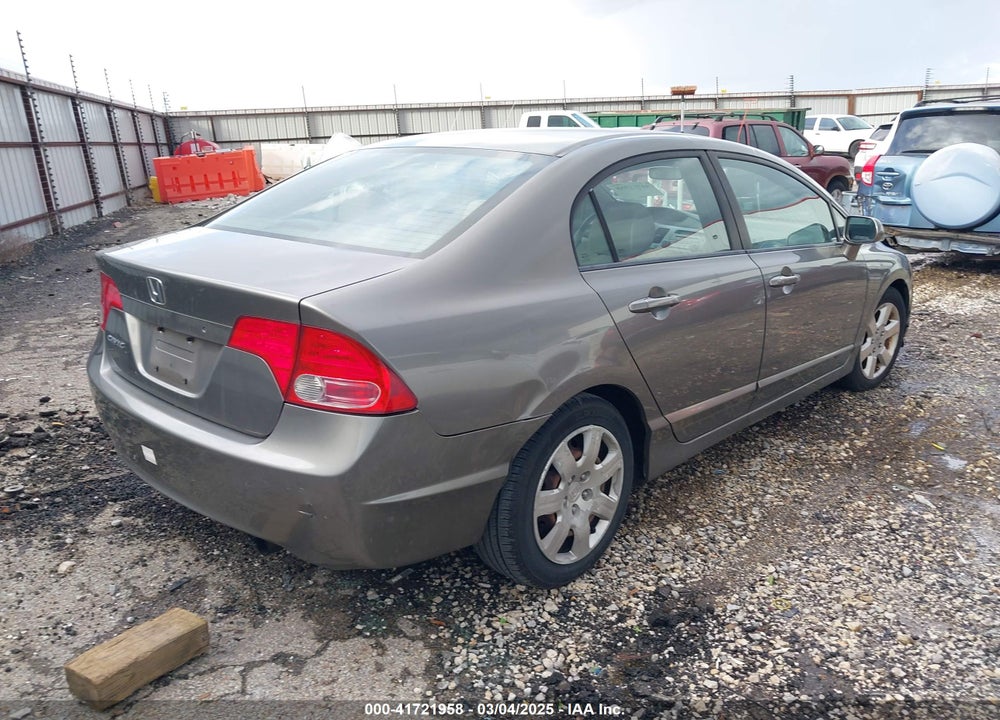 2007 HONDA CIVIC VIN: 1HGFA16507L107897
