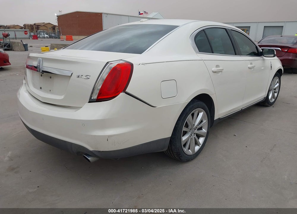 2009 LINCOLN MKS VIN: 1LNHM93R69G606117