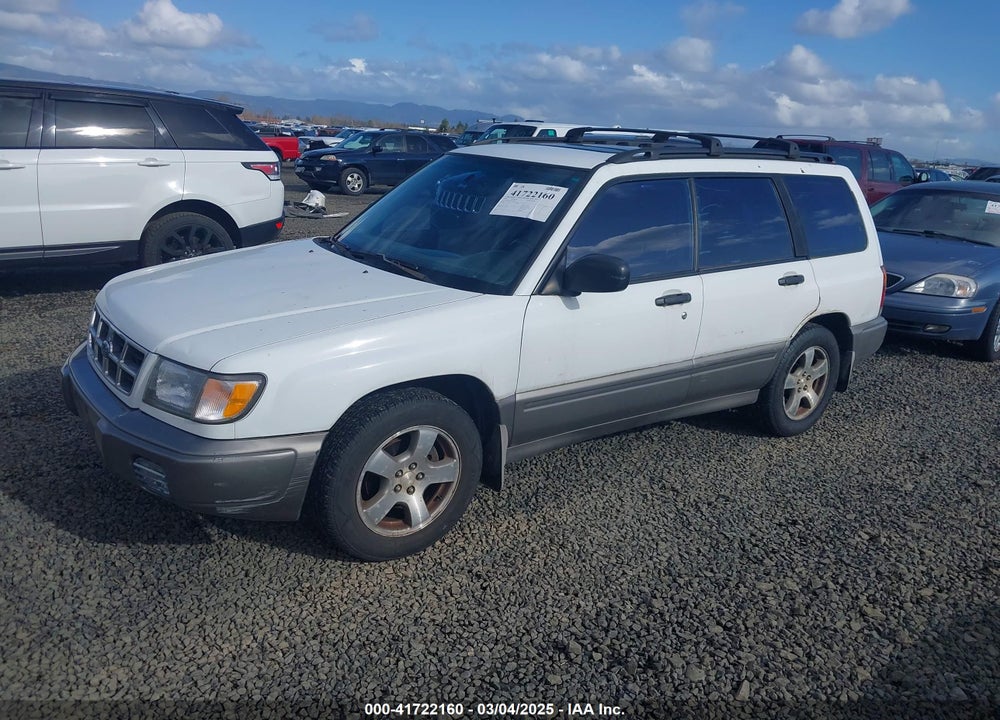 1999 SUBARU FORESTER VIN: JF1SF6554XH729909