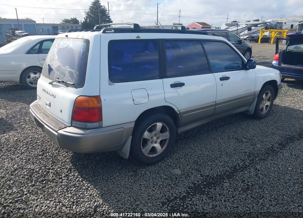 1999 SUBARU FORESTER VIN: JF1SF6554XH729909