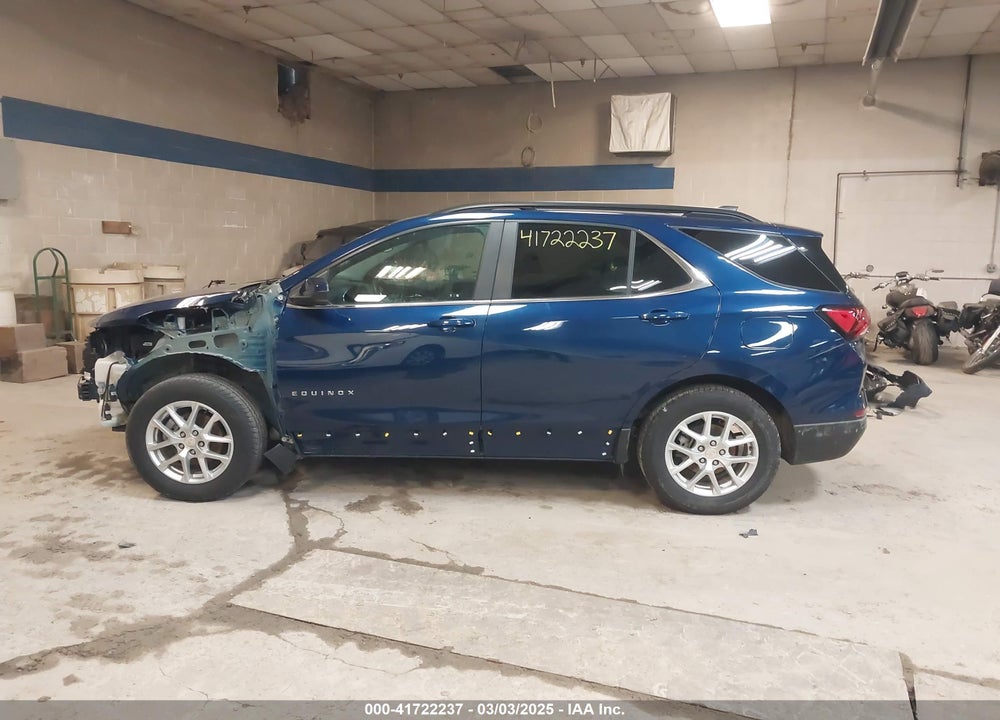 2022 CHEVROLET EQUINOX AWD LT VIN: 3GNAXUEV3NL271616
