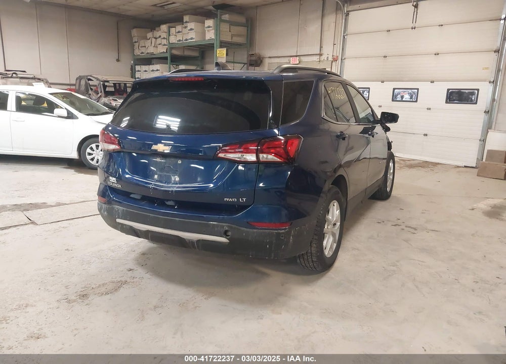 2022 CHEVROLET EQUINOX AWD LT VIN: 3GNAXUEV3NL271616