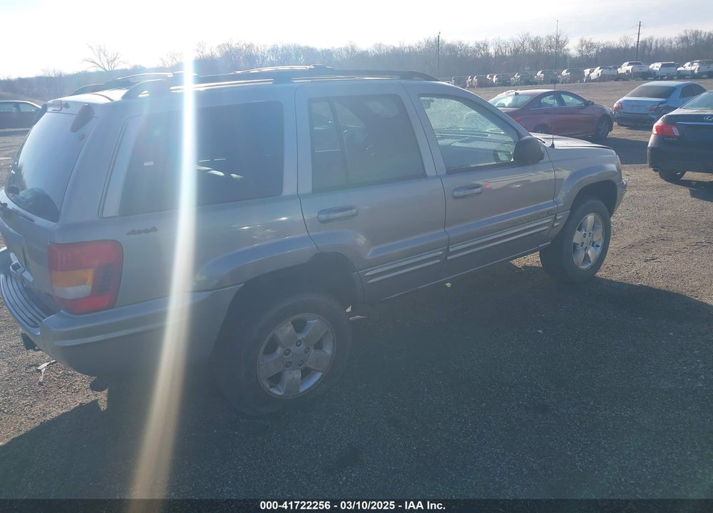 2001 JEEP GRAND CHEROKEE VIN: 1J4GW58N11C650606
