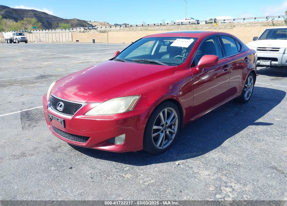 2008 LEXUS IS 250 VIN: JTHBK262082059975