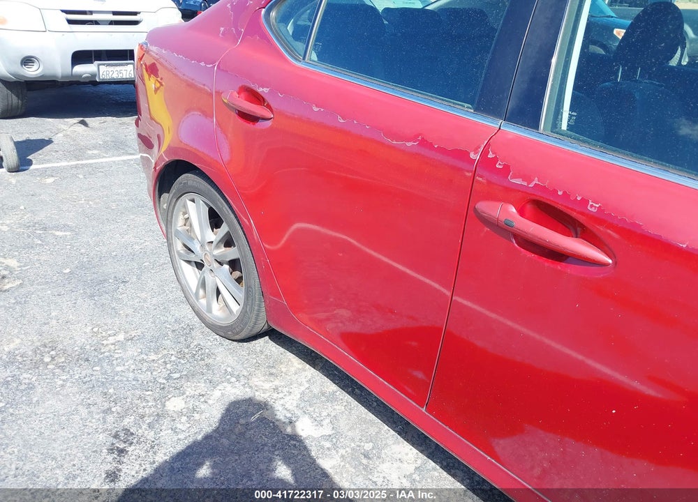 2008 LEXUS IS 250 VIN: JTHBK262082059975