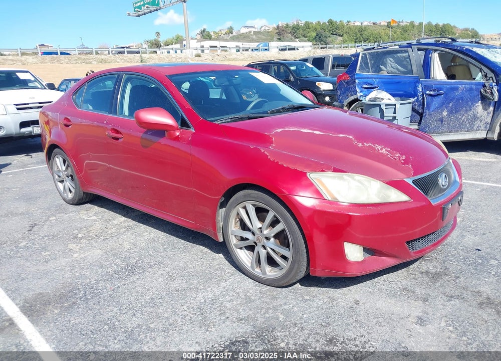 2008 LEXUS IS 250 VIN: JTHBK262082059975
