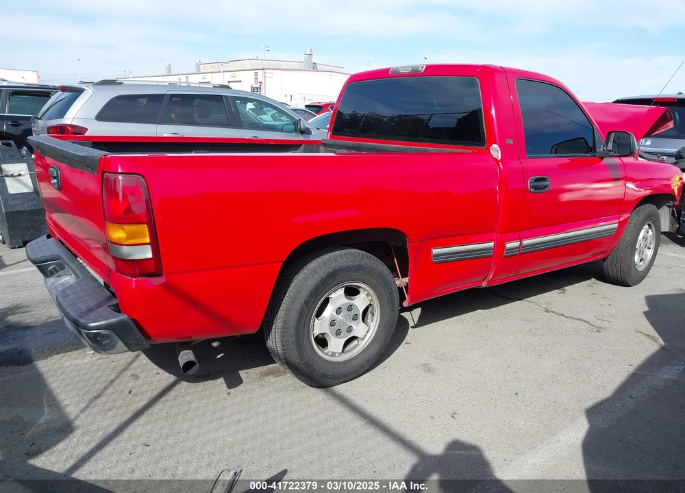 2000 CHEVROLET SILVERADO 1500 LS VIN: 1GCEC14W2YZ356586