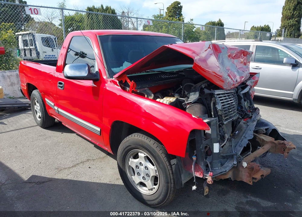 2000 CHEVROLET SILVERADO 1500 LS VIN: 1GCEC14W2YZ356586