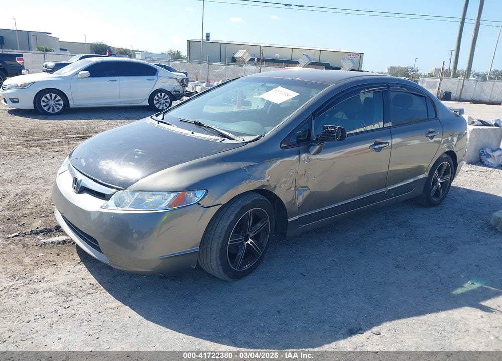 2008 HONDA CIVIC LX VIN: 2HGFA16508H315292
