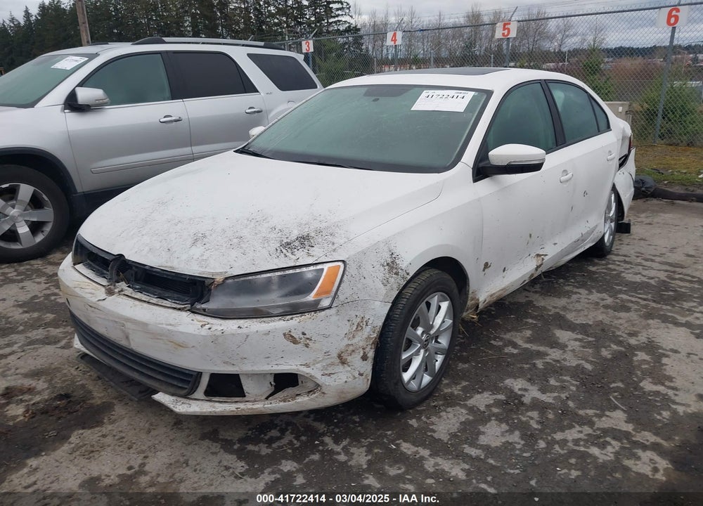 2011 VOLKSWAGEN JETTA VIN: 3VWDZ7AJ2BM311496