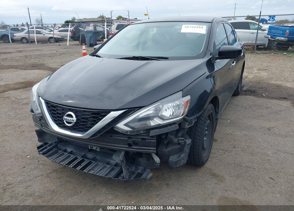 2016 NISSAN SENTRA S VIN: 3N1AB7AP8GY323251