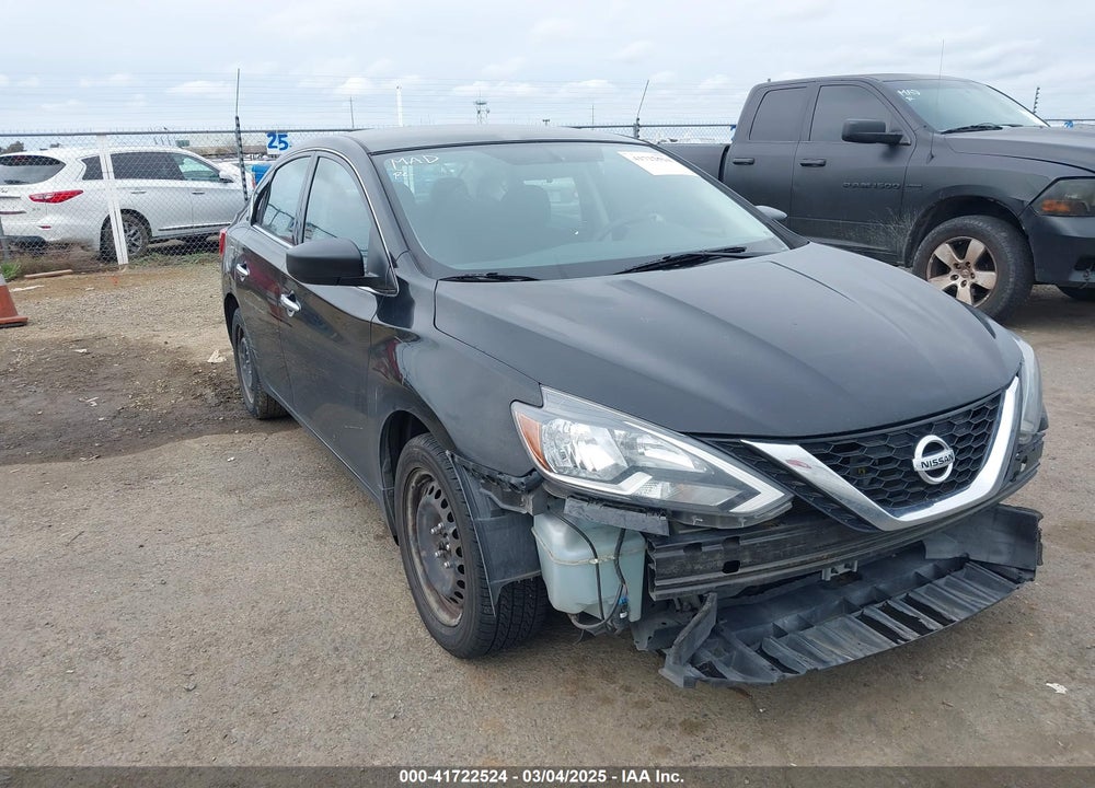 2016 NISSAN SENTRA S VIN: 3N1AB7AP8GY323251