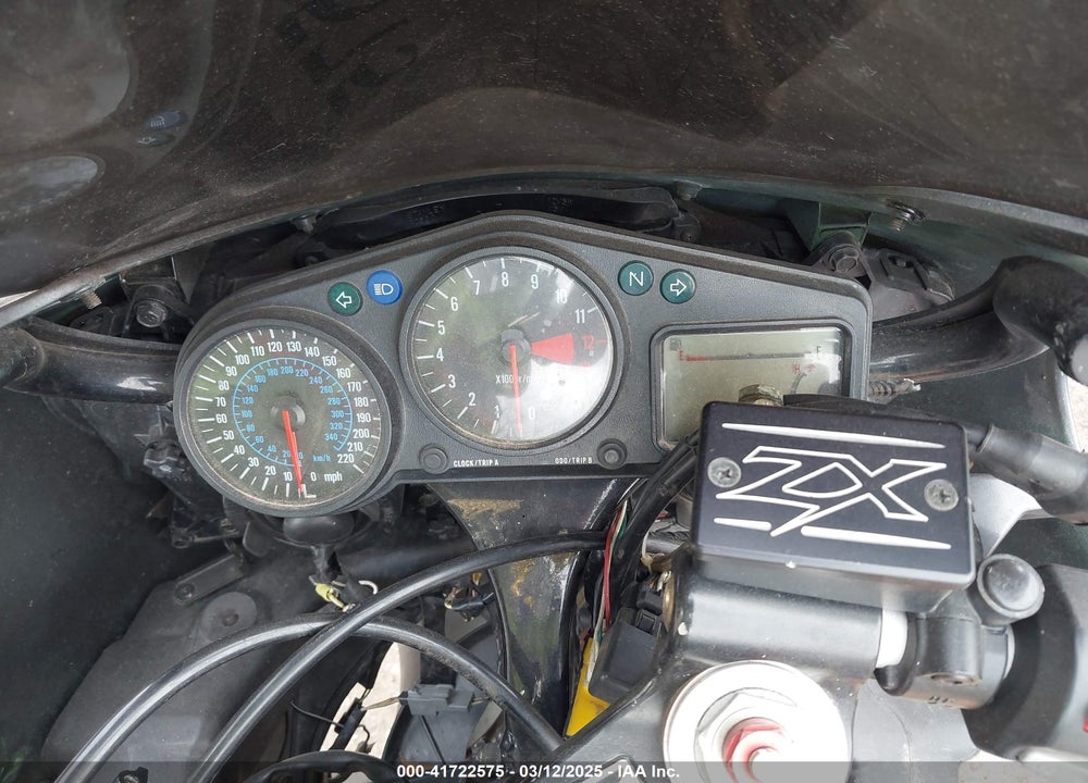 2000 KAWASAKI ZX1200 A1 VIN: JKAZX9A15YA003409