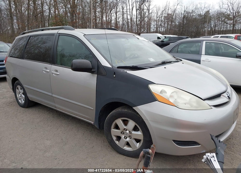 2006 TOYOTA SIENNA LE VIN: 5TDZA23C26S540235