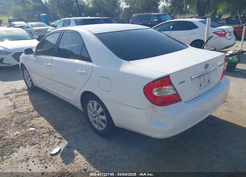 2003 TOYOTA CAMRY XLE VIN: JTDBE32K630176064