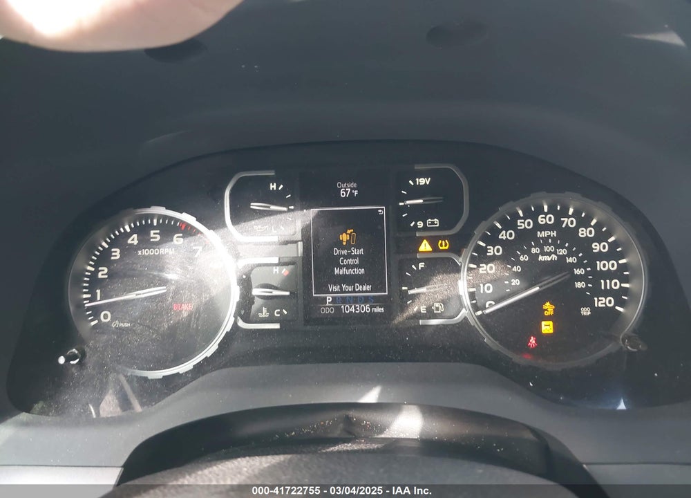 2019 TOYOTA TUNDRA SR5 5.7L V8 VIN: 5TFEY5F16KX247691
