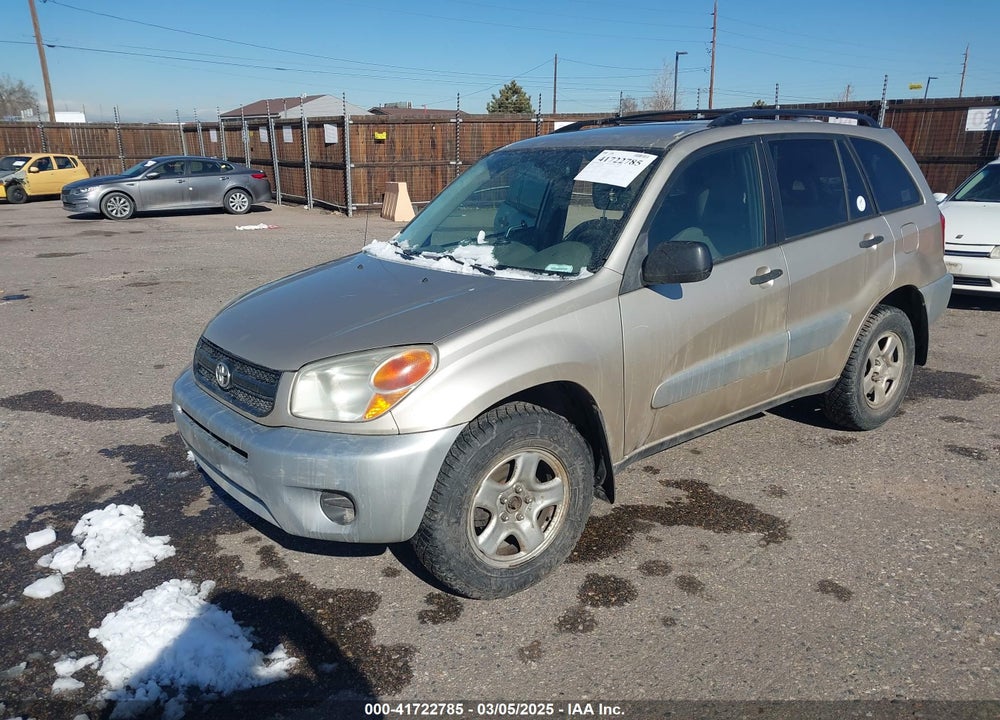 2005 TOYOTA RAV4 VIN: JTEHD20V850044393