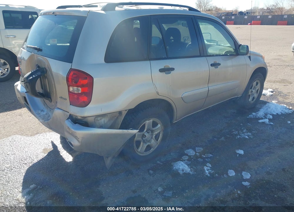 2005 TOYOTA RAV4 VIN: JTEHD20V850044393