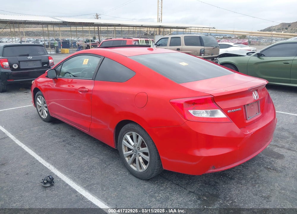 2012 HONDA CIVIC VIN: 2HGFG3B18CH556314