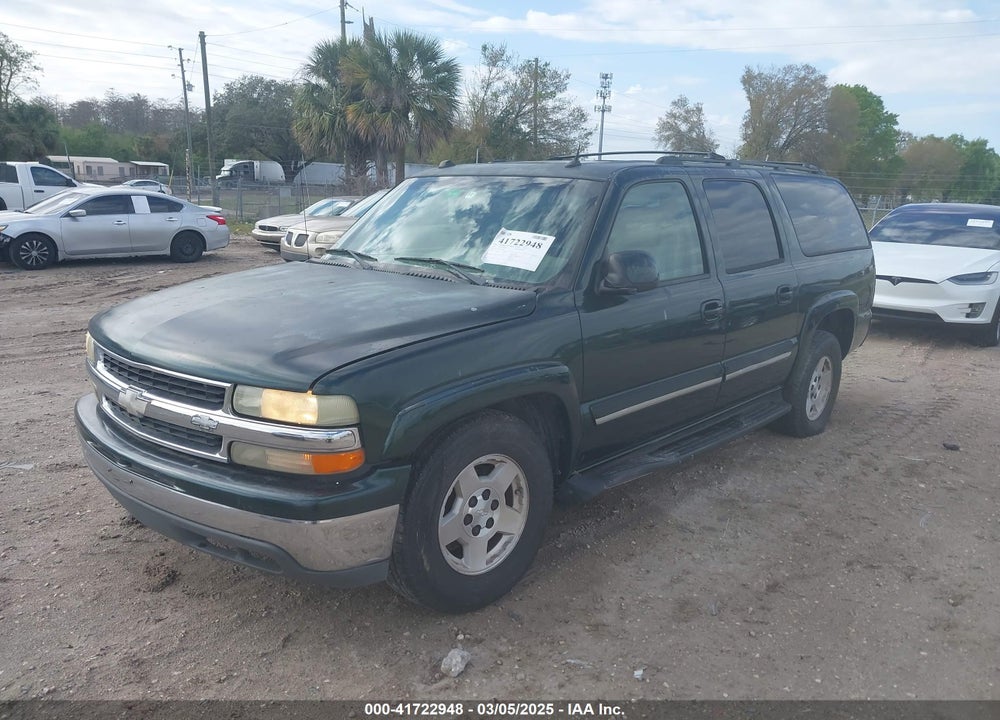 2004 CHEVROLET SUBURBAN 1500 LT VIN: 1GNEC16Z14J224460