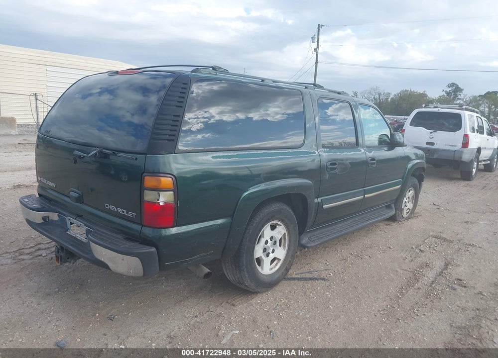 2004 CHEVROLET SUBURBAN 1500 LT VIN: 1GNEC16Z14J224460