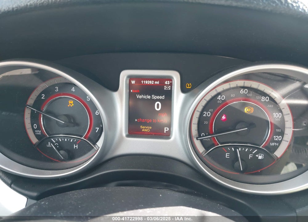 2015 DODGE JOURNEY R/T VIN: 3C4PDDEG7FT526850