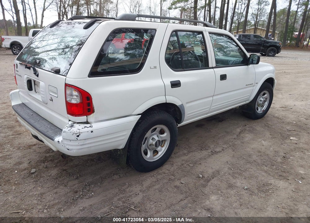 2000 ISUZU RODEO LS/LSE/S 3.2L VIN: 4S2CK58W5Y4353808